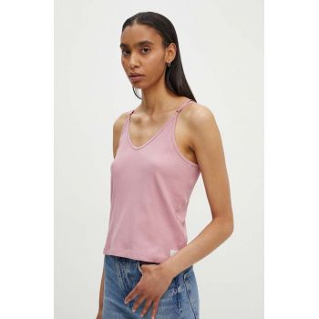 G-Star Raw top femei, culoarea roz, D24518-5268 ieftin