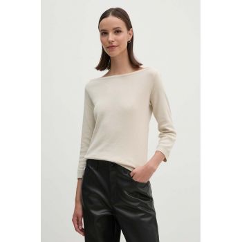 United Colors of Benetton pulover femei, culoarea bej, light