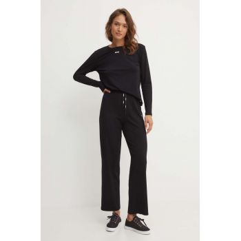 BOSS pantaloni de lounge culoarea negru, neted, 50520148