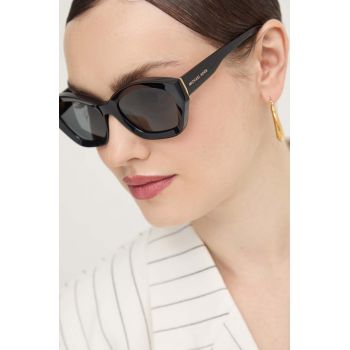 Michael Kors ochelari de soare BEL AIR femei, culoarea negru, 0MK2209U