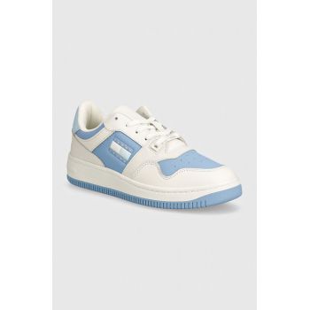 Tommy Jeans sneakers din piele TJW RETRO BASKET TONAL LOGO EN0EN02571