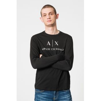 Bluza slim fit de bumbac