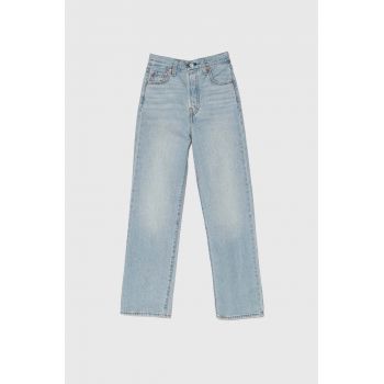 Levi's jeansi RIBCAGE STRAIGHT ANKLE femei high waist