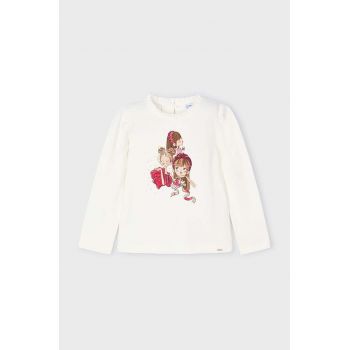 Mayoral longsleeve copii culoarea violet, 4065