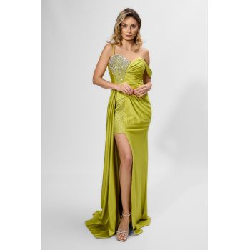 Rochie de ocazie premium Argentinia Lime