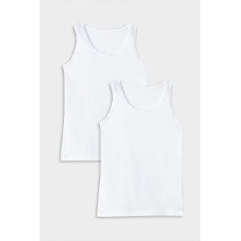 Set de top-uri cu model uni - 2 piese