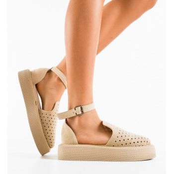 Pantofi Casual Nangiare Bej