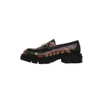 Pantofi loafer din piele ecologica Pure Reflection