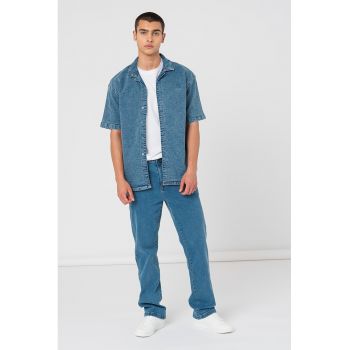 Camasa lejera de denim ieftina