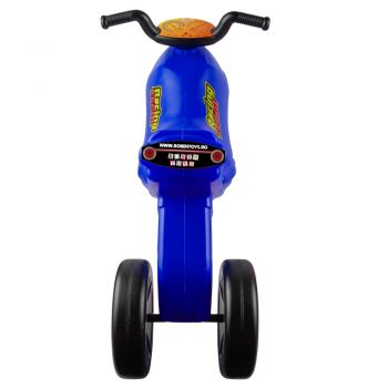 Tricicleta pentru copii fara pedale Blue, de la 2 ani pana la greutatea maxima admisa de 25 kg, inaltime pana la scaun 35 cm