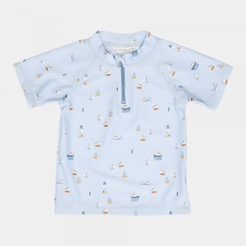 Tricou pentru baieti, anti-UV, Sailors Bay Blue