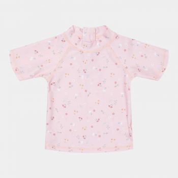 Tricou pentru fete, anti-UV, Little Pink Flowers