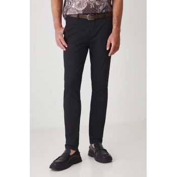 Medicine pantaloni barbati, culoarea negru, mulata