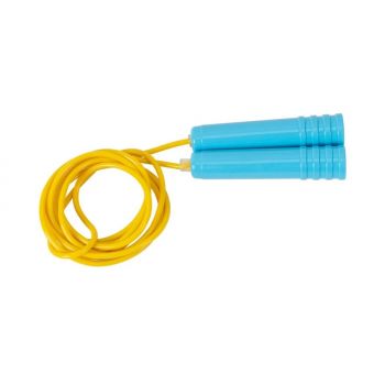 Coarda pentru sarituri copii Technok ,lungime 2,2m,manson special antirasucire Blue