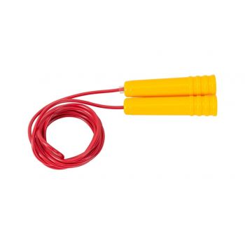 Coarda pentru sarituri copii Technok ,lungime 2,2m,manson special antirasucire Yellow