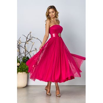 Rochie de ocazie Clementine Fucsia