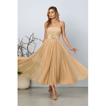 Rochie de ocazie Clementine Nude