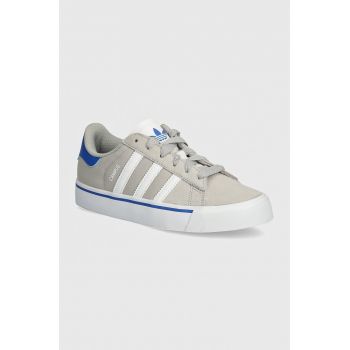 adidas Originals tenisi copii CAMPUS VULC culoarea gri, IH8039