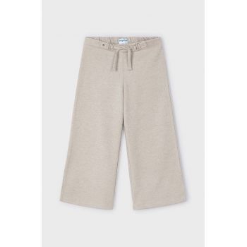 Mayoral pantaloni copii culoarea bej, neted, 4549