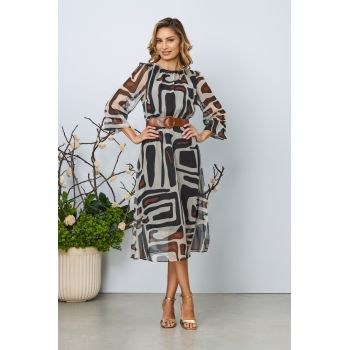 Rochie eleganta Nonka Maro Multi