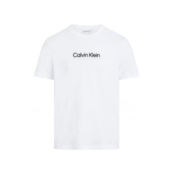 Tricou regular fit din bumbac cu logo