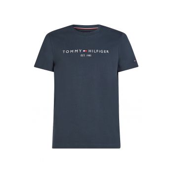 Tricou slim fit din bumbac organic