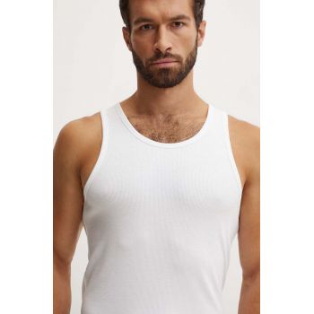 CDLP tricou barbati, culoarea alb, MTO019022201