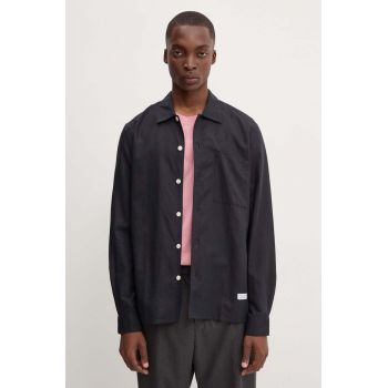 Marc O'Polo camasa de in DENIM culoarea negru, cu guler clasic, regular, 5000000297 de firma originala