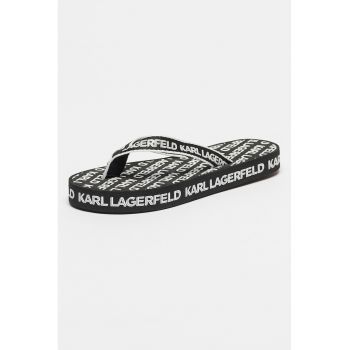 Papuci flip-flop cu model logo Kosta