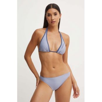 adidas costum de baie din două piese culoarea violet, cupa usor rigidizata, IY9726