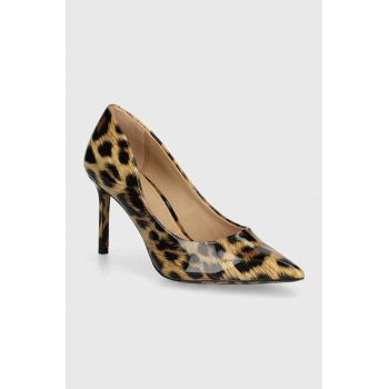 Aldo pantofi cu toc STESSYMID culoarea maro, 13805894 STESSYMID ieftini