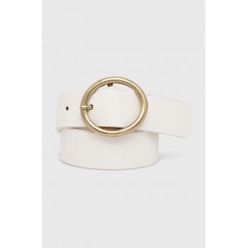Answear Lab curea femei, culoarea alb