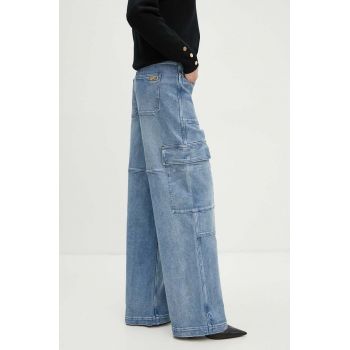 MICHAEL Michael Kors jeansi femei high waist, MT4905HEB1 de firma originali