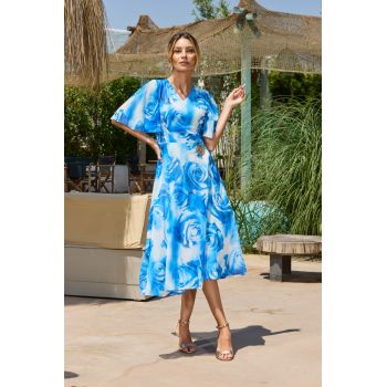 Rochie eleganta Hermione Albastra