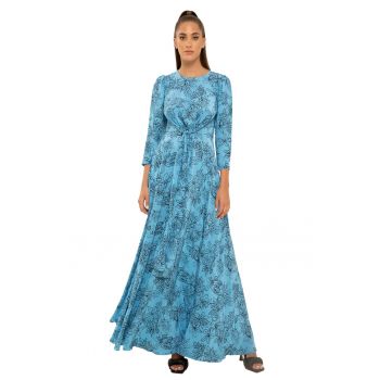 Rochie maxi cu imprimeu floral