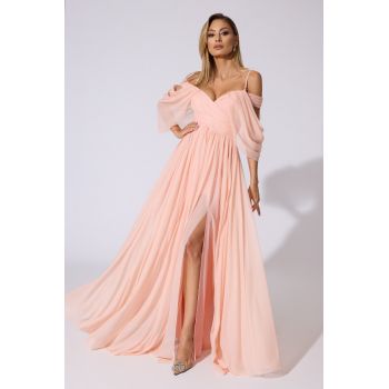 Rochie de ocazie Astoria Peach