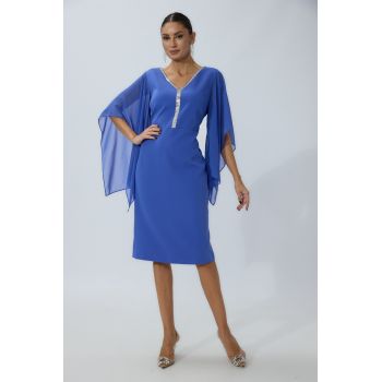 Rochie eleganta Elif Albastra