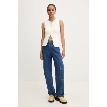 Stine Goya jeansi femei high waist, SG5922 de firma originali
