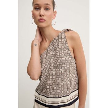 Abercrombie & Fitch top culoarea maro, modelator, KI140-4326