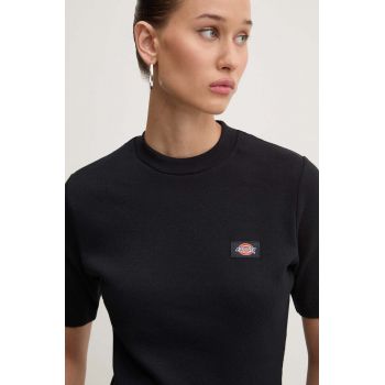 Dickies tricou MARYSVILLE femei, culoarea negru, DK0A4YHD ieftin