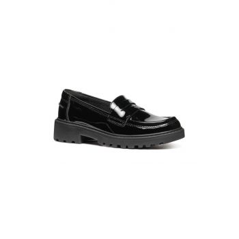 Geox mocasini copii CASEY culoarea negru, J3620C.000HH ieftini