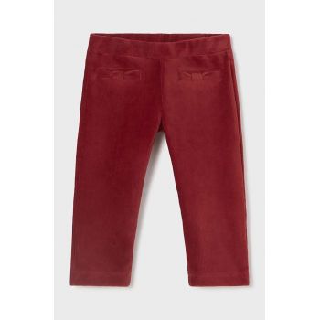 Mayoral pantaloni copii culoarea rosu, neted, 514