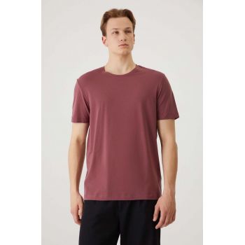 Medicine tricou barbati, culoarea roz, neted