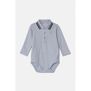 United Colors of Benetton body din bumbac pentru bebelusi 3CDIAB00F