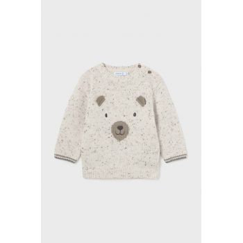 Mayoral pulover bebe culoarea bej, light, 2314