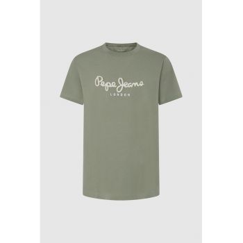 Tricou din bumbac cu imprimeu logo