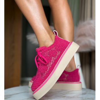 Pantofi Casual Ystory Fuchsia