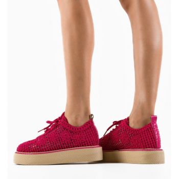 Pantofi Casual Ystory Fuchsia