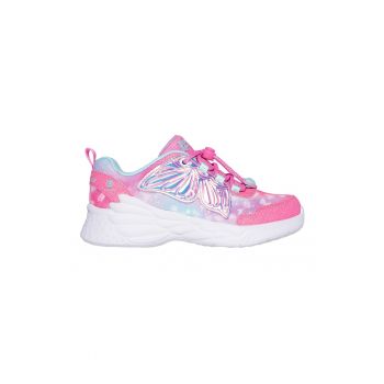 Pantofi sport cu aspect stralucitor si LED-uri Dream Racer