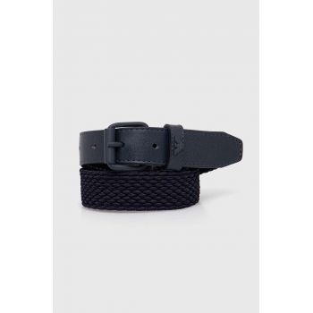 Emporio Armani curea copii culoarea albastru marin, 401522 4R562
